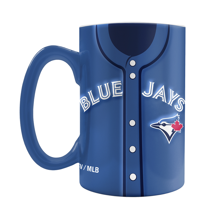 Toronto Blue Jays Jersey Style Sculpted Mug (20 oz)