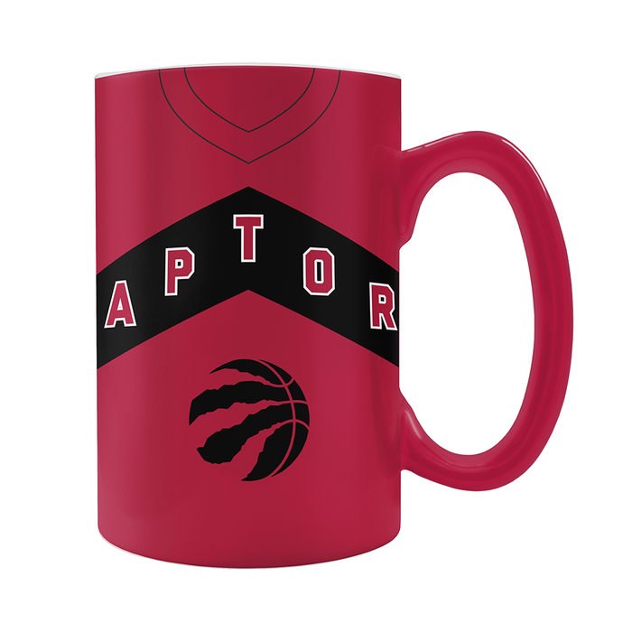Toronto Raptors Jersey Style Sculpted Mug (20 oz)