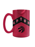 Toronto Raptors Jersey Style Sculpted Mug (20 oz)