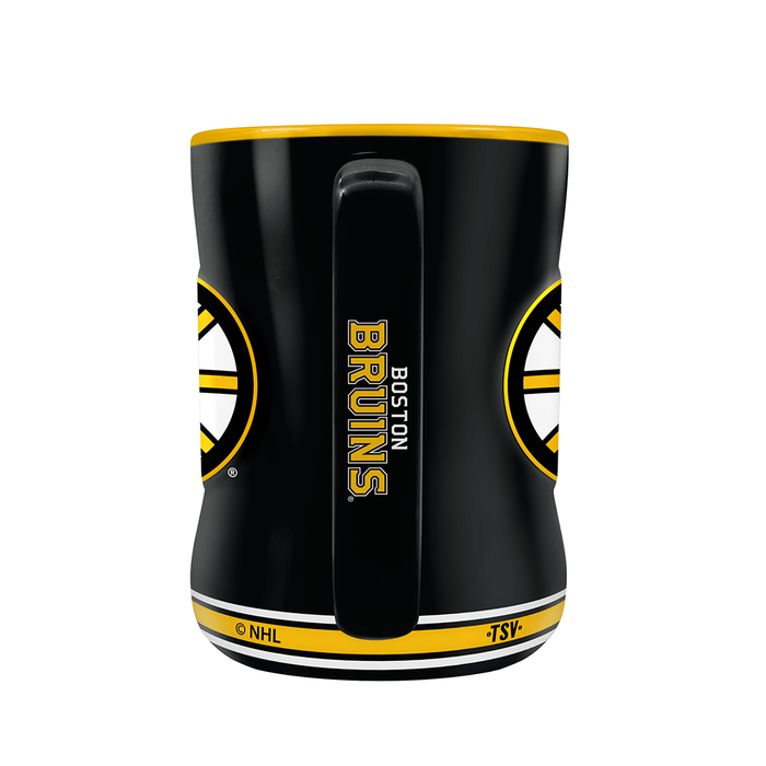 Boston Bruins Jersey Style Sculpted Mug (20 oz)