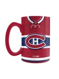 Montreal Canadiens Jersey Style Sculpted Mug (20 oz)