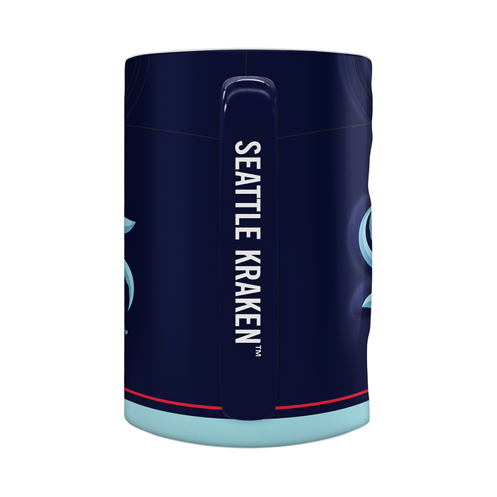 Seattle Kraken Jersey Style Sculpted Mug (20 oz)