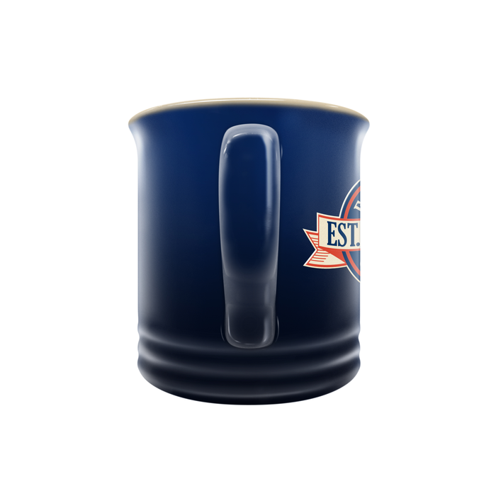 NHL  Edmonton Oilers 14 oz Stoneware Mug Banner Design