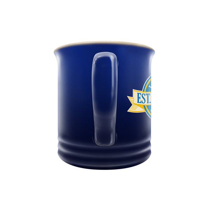 NFL LA Chargers 14 oz Stoneware Mug Banner Design