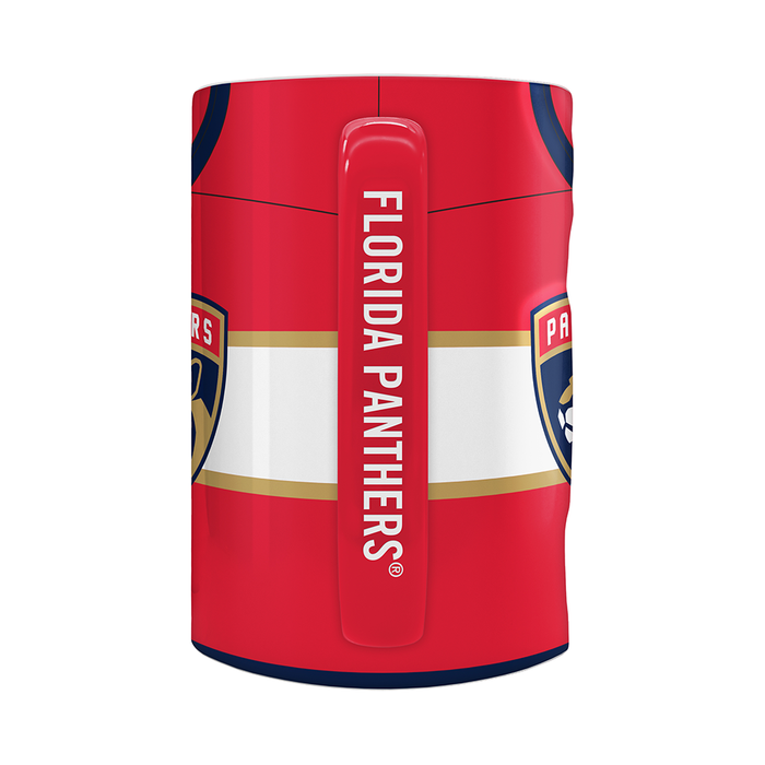 NHL Florida Panthers Jersey Style Sculpted Mug (20 oz)