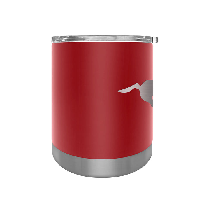 CFL Calgary Stampeders 12 OZ Stainless Steel Executive Lowball Tumbler Red