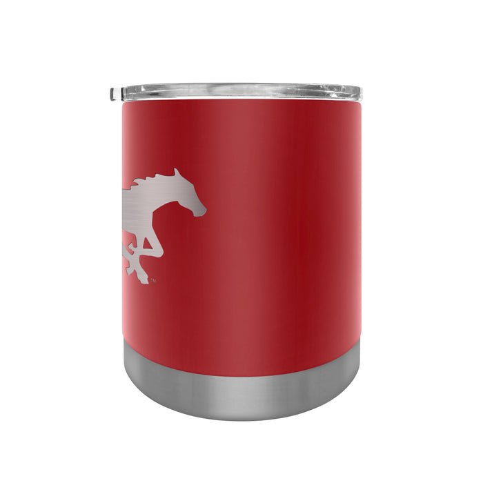 CFL Calgary Stampeders 12 OZ Stainless Steel Executive Lowball Tumbler Red