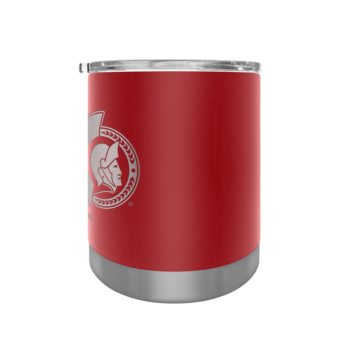 NHL Ottawa Senators 12 OZ Stainless Steel Executive Lowball Tumbler Red