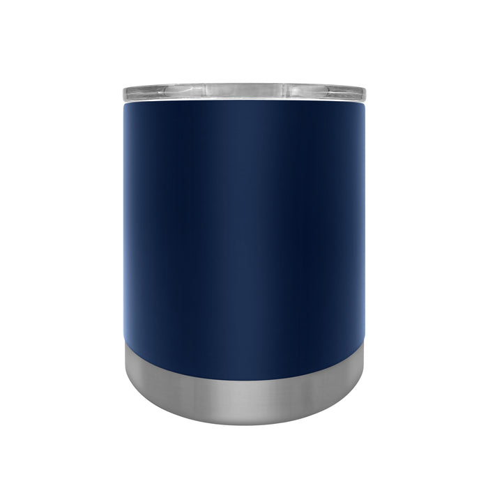 NFL New England Patriots 12 OZ Stainless Steel Executive Lowball Tumbler Blue