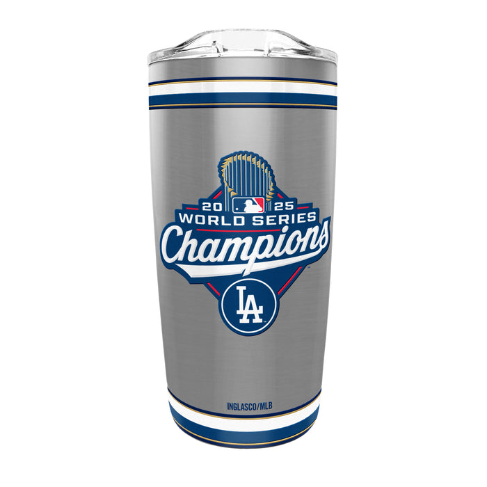 MLB World Series Champs 2025 LA Dodgers Full Wrap Stainless Steel Tumbler 20 OZ