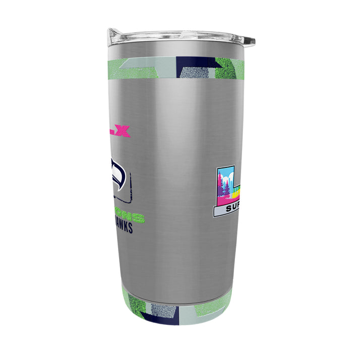 NFL Seattle Seahawks Super Bowl 2026 Champs 20 Oz Stainless Steel Tumbler