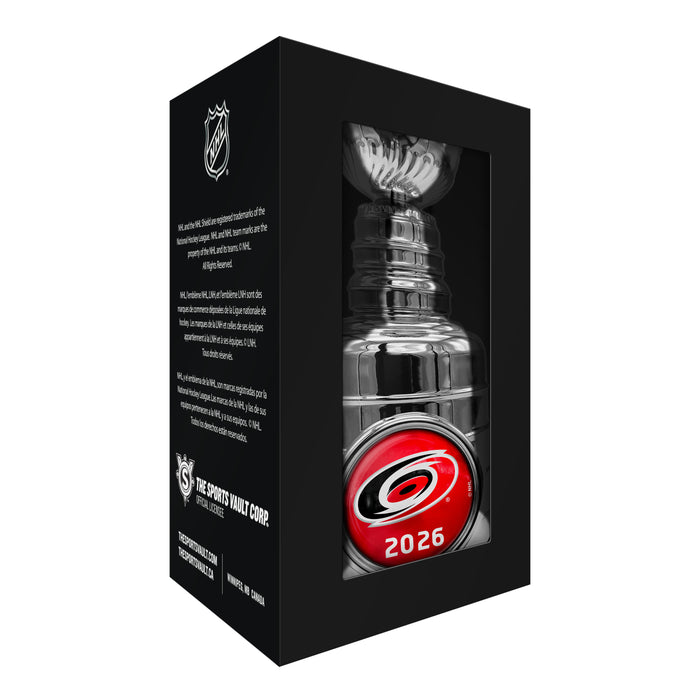 NHL Stanley Cup Champs 2026 3.25" Mini Stanley Cup Replica Carolina Hurricanes 2026