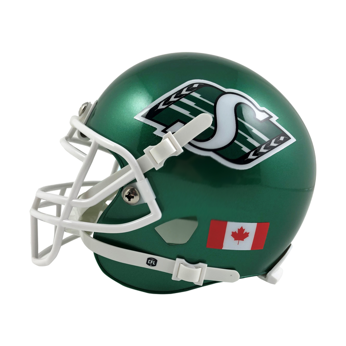 CFL Saskatchewan Roughriders Mini Replica Helmet