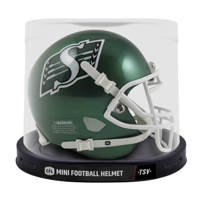 CFL Saskatchewan Roughriders Mini Replica Helmet