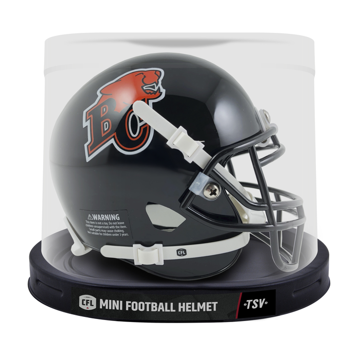 CFL BC Lions  Mini Replica Helmet