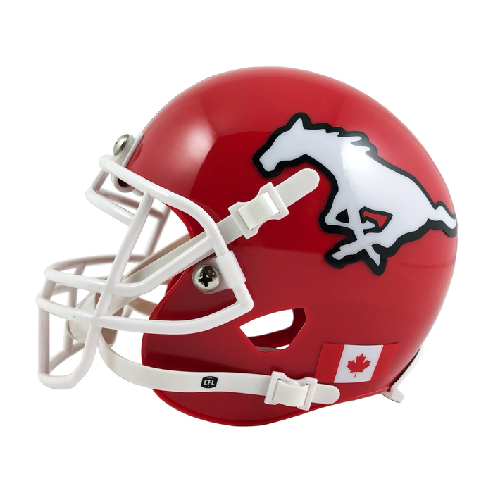 CFL Calgary Stampeders  Mini Replica Helmet