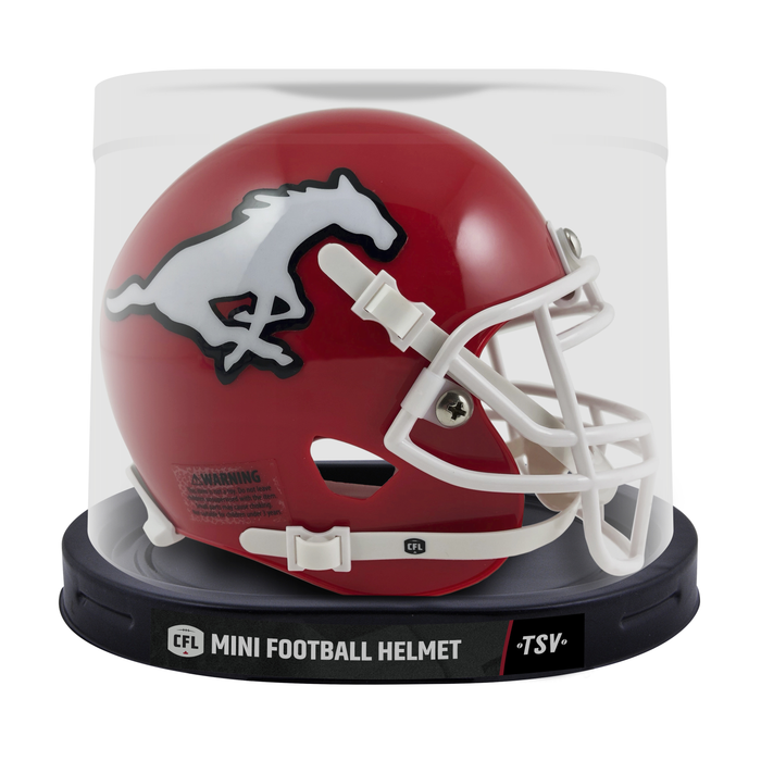 CFL Calgary Stampeders  Mini Replica Helmet