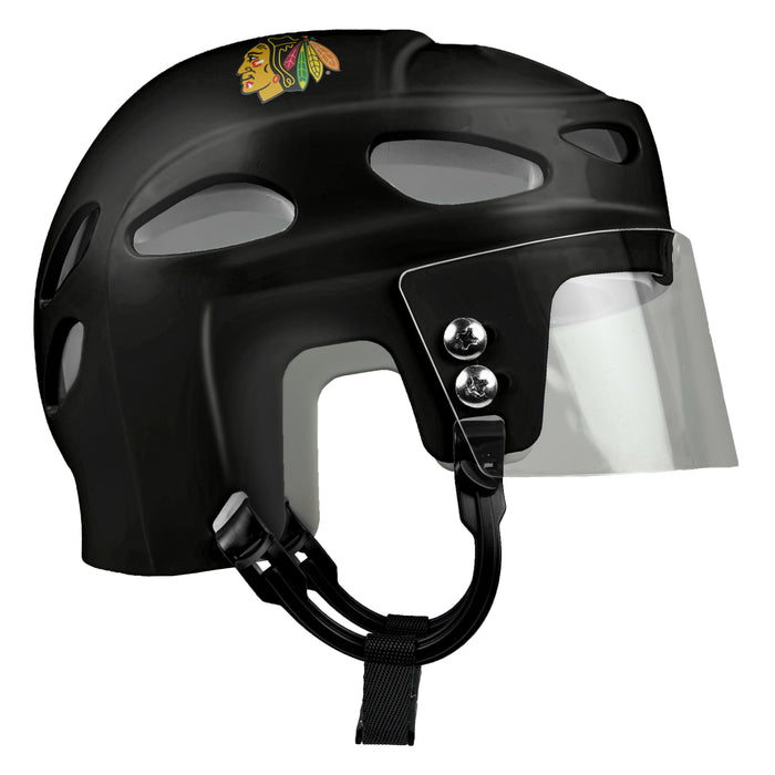 NHL Chicago Blackhawks Mini Helmet Replica Black
