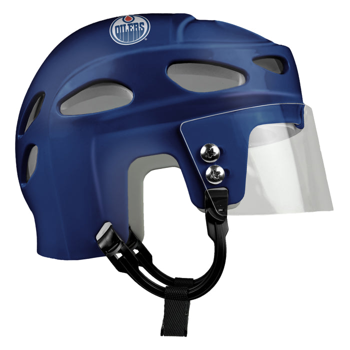 NHL Edmonton Oilers Mini Helmet Replica Blue