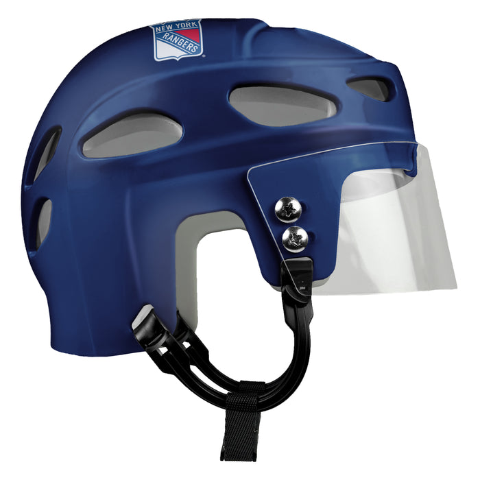 NHL New York Rangers Mini Helmet Replica Blue