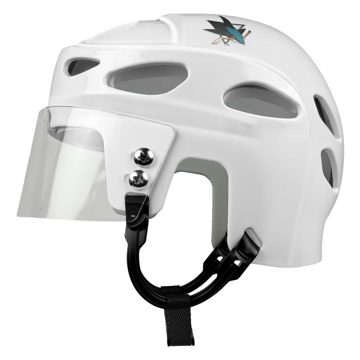 NHL San Jose Sharks Mini Helmet Replica White