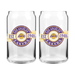 NBA Los Angeles Lakers 16 oz Clear Banner Design