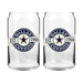 NFL Dallas Cowboys 16 oz Clear Banner Design