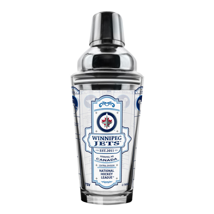 NHL Winnipeg Jets Bartender Mixing Glass Shaker Set