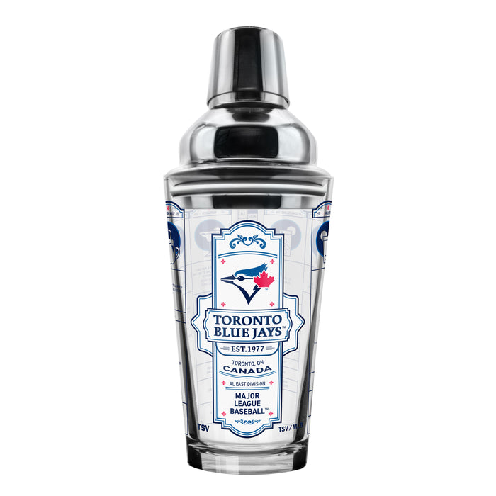 MLB Toronto Blue Jays Bartender Mixing Glass Shaker Set
