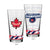 NHL 4 Nations Face-Off 2025 Canada Champions Roster Mixing Glass (2-piece set)