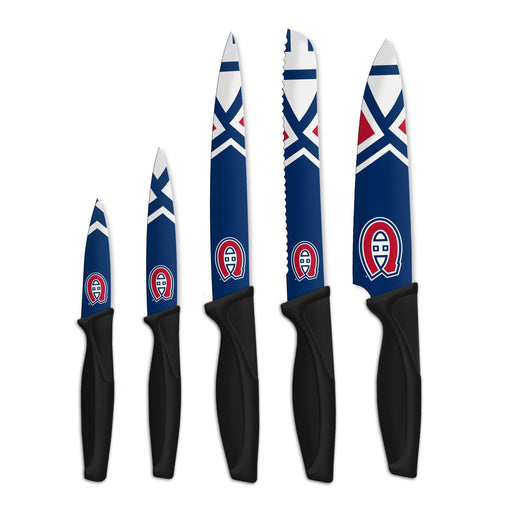 NHL  Montreal Canadiens 5-pc Kitchen Knives