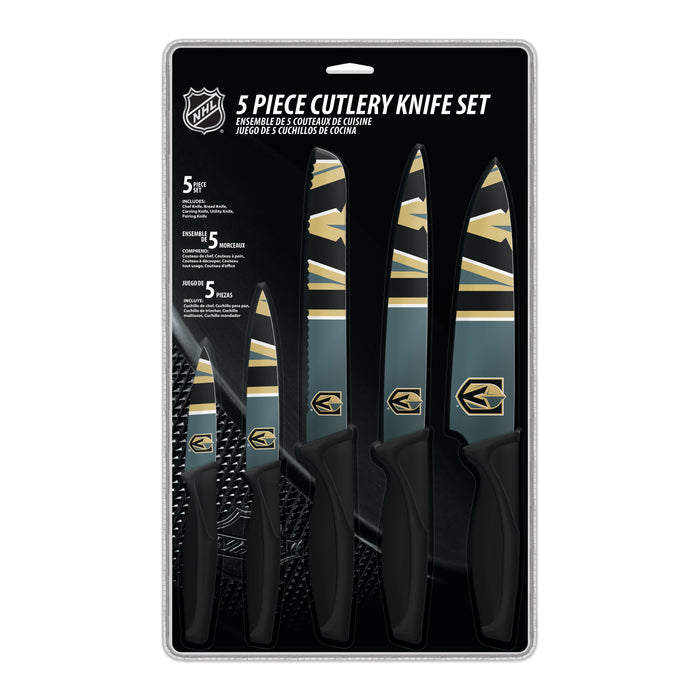 NHL Las Vegas Golden Knights  5-pc Kitchen Knives