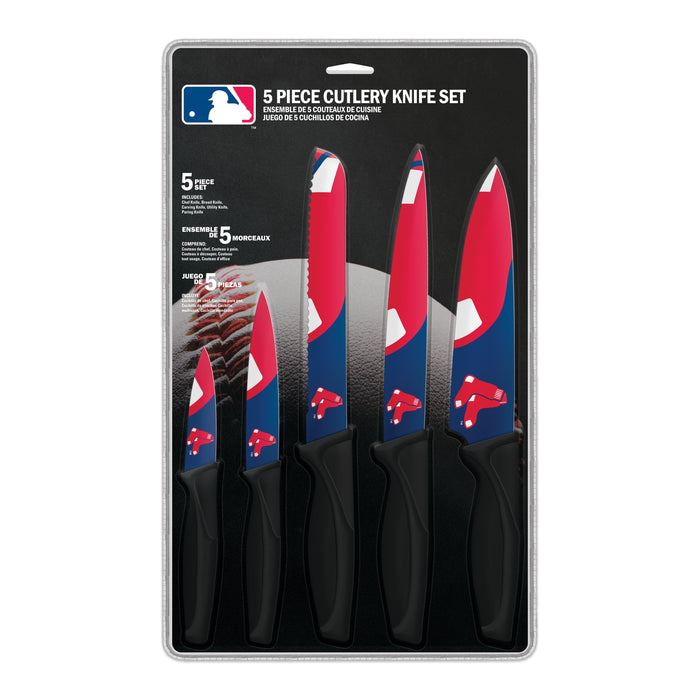 MLB Boston Red Sox 5-pc Kitchen Knives
