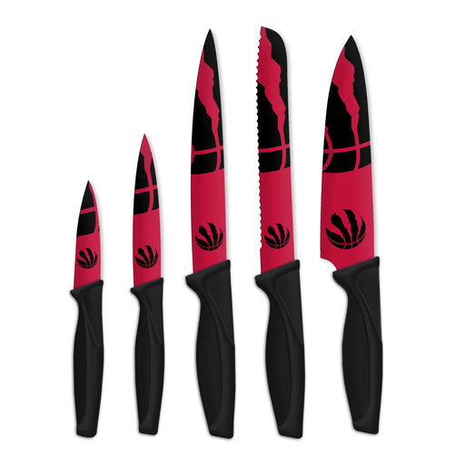 NBA Toronto Raptors 5-pc Kitchen Knives