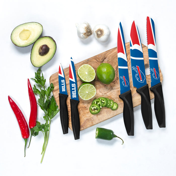NFL Buffalo Bills 5-pc Kitchen Knives