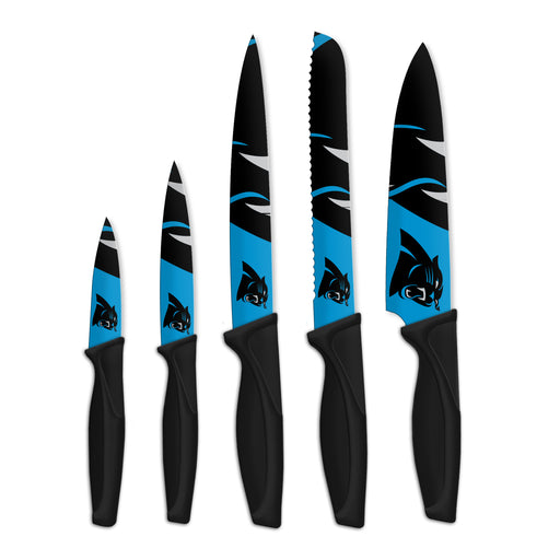 NFL Carolina Panthers  5-pc Kitchen Knives