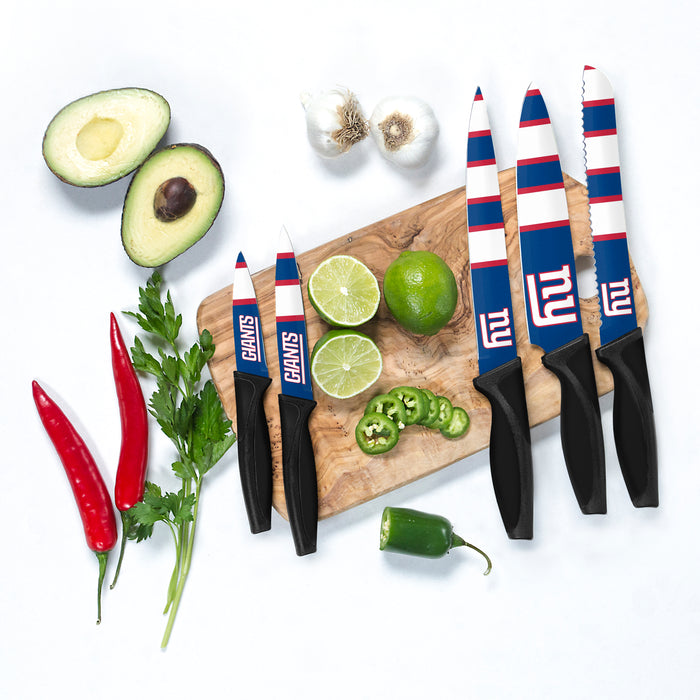 NFL New York Giants 5-pc Kitchen Knives