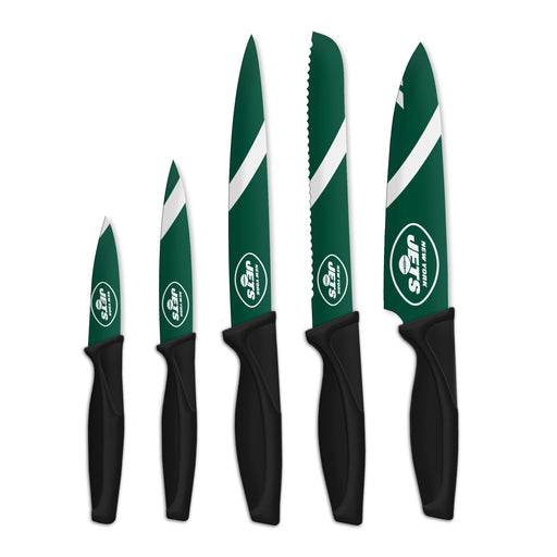 NFL New York Jets 5-pc Kitchen Knives