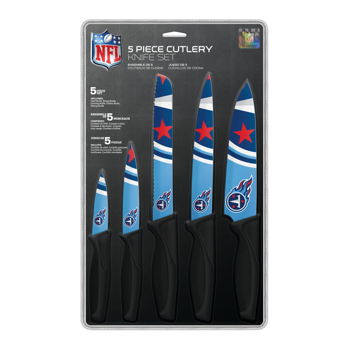 NFL Tennessee Titans Kitchen 5-pc Knives
