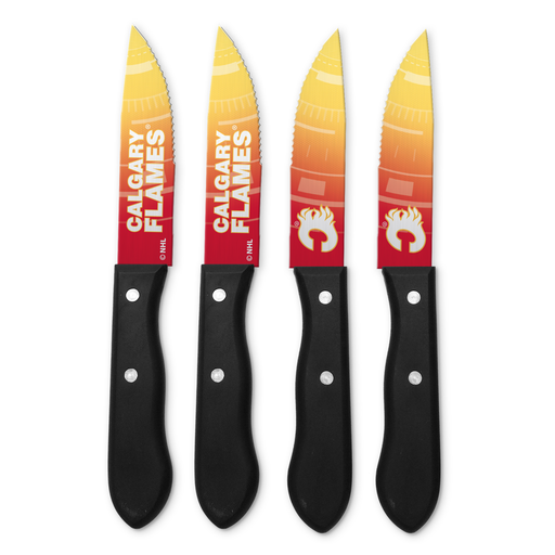 NHL  Calgary Flames 4-pc Steak Knives