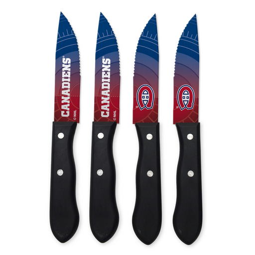 NHL Montreal Canadiens 4-pc Steak Knives