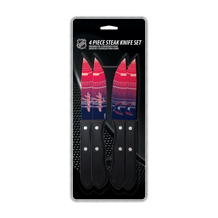 NHL Washington Capitals 4-pc Steak Knives