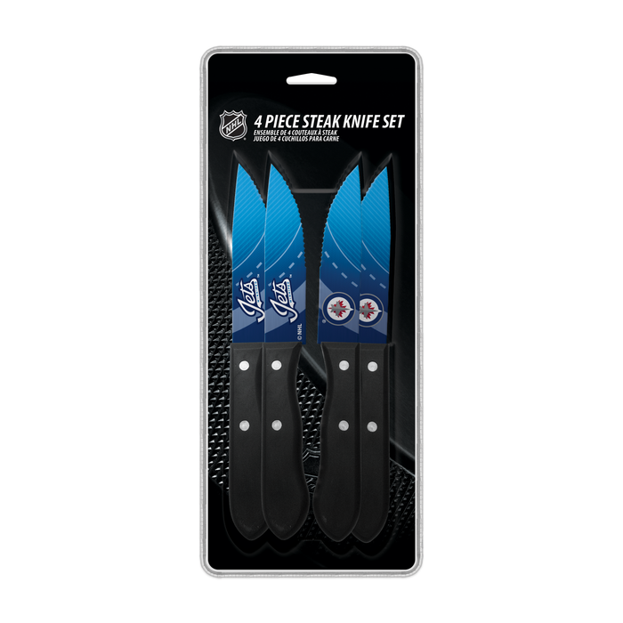 NHL Winnipeg Jets 4-pc Steak Knives