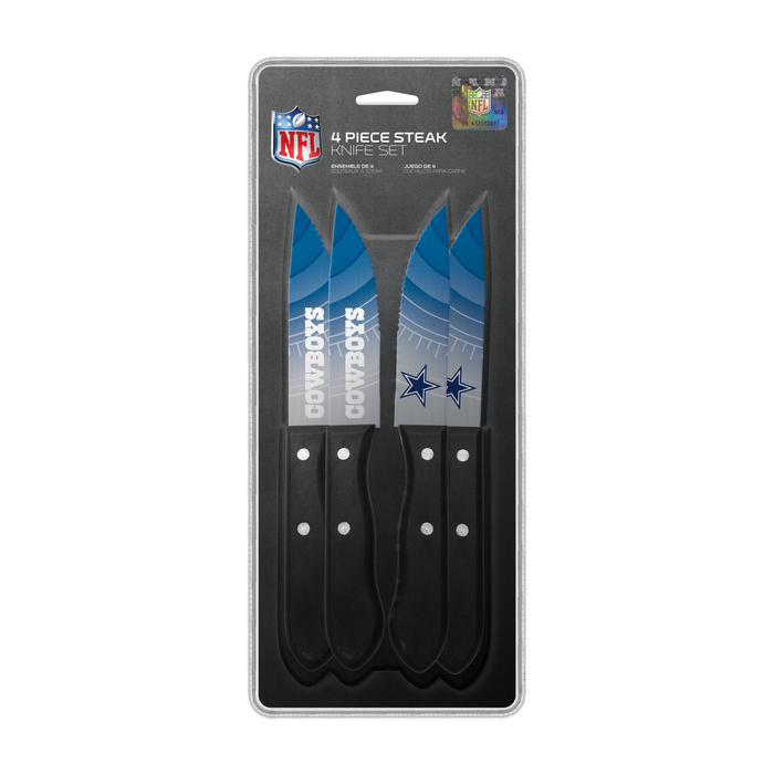 NFL Dallas Cowboys 4-pc Steak Knives