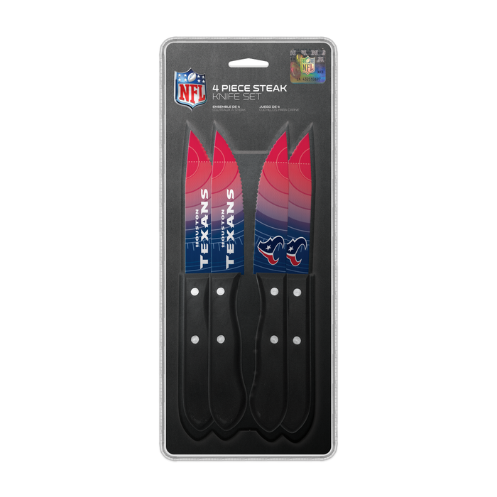 NFL  Houston Texans 4-pc Steak Knives
