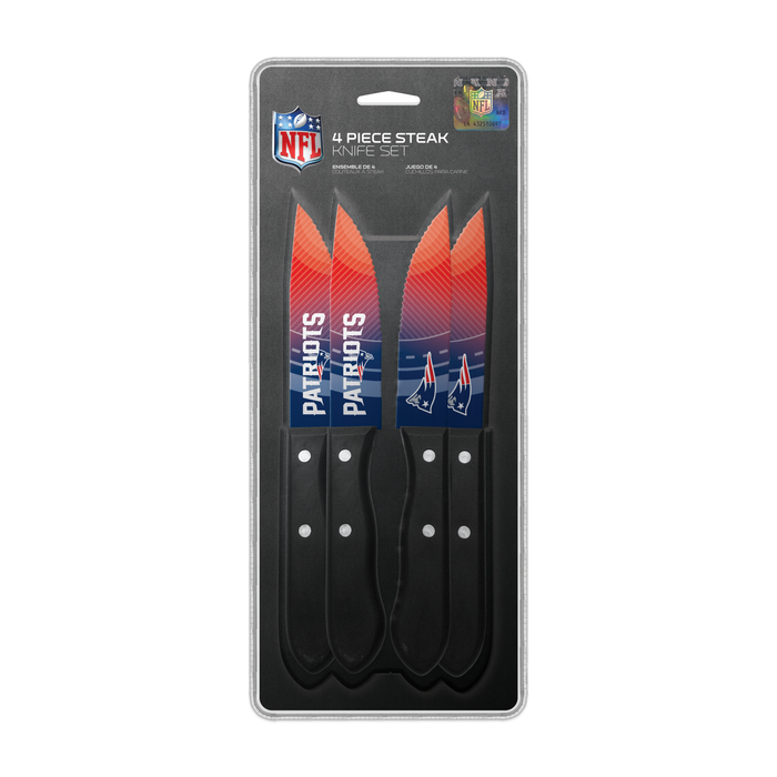 NFL New England Patriots 4-pc Steak Knives