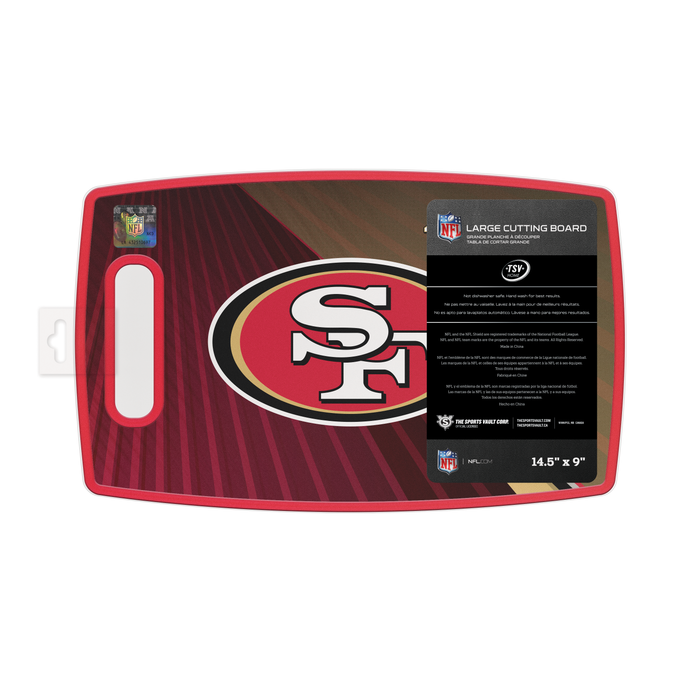 NFL San Francisco 49Ers  Large Cutting Board