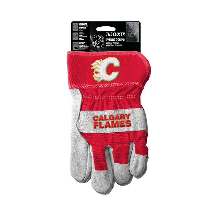 NHL Calgary Flames Closer Work Gloves