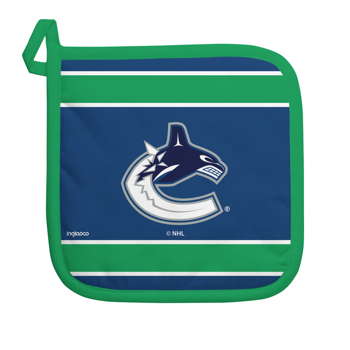 NHL Vancouver Canucks Kitchen Towel & Pot Holder Sets