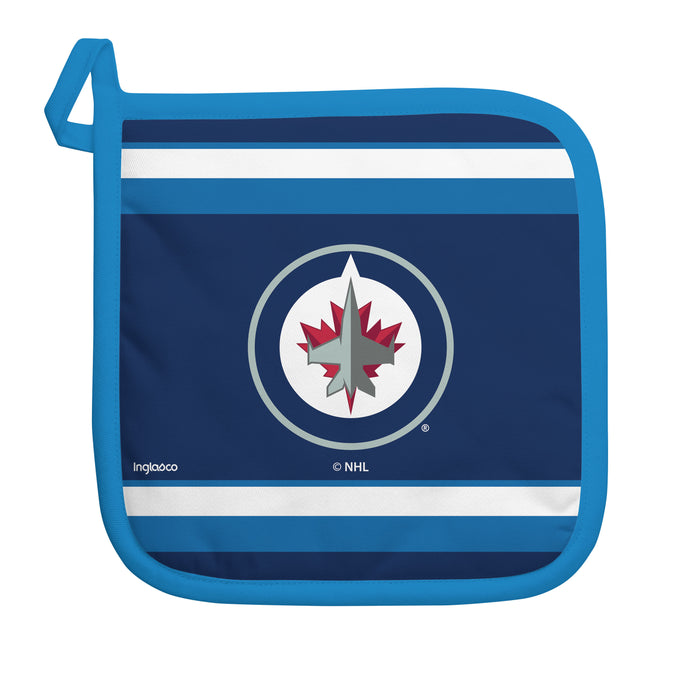 NHL Winnipeg Jets Kitchen Towel & Pot Holder Sets